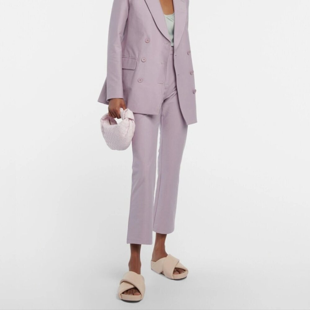 Max Mara -  Leisure-Great quality beautiful color- cotton-blend straight pants